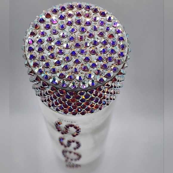 Authentic Swarovski 2011 Voss Water Bling Rhinestone Bottle one-of-a-kind - Picture 4 of 8